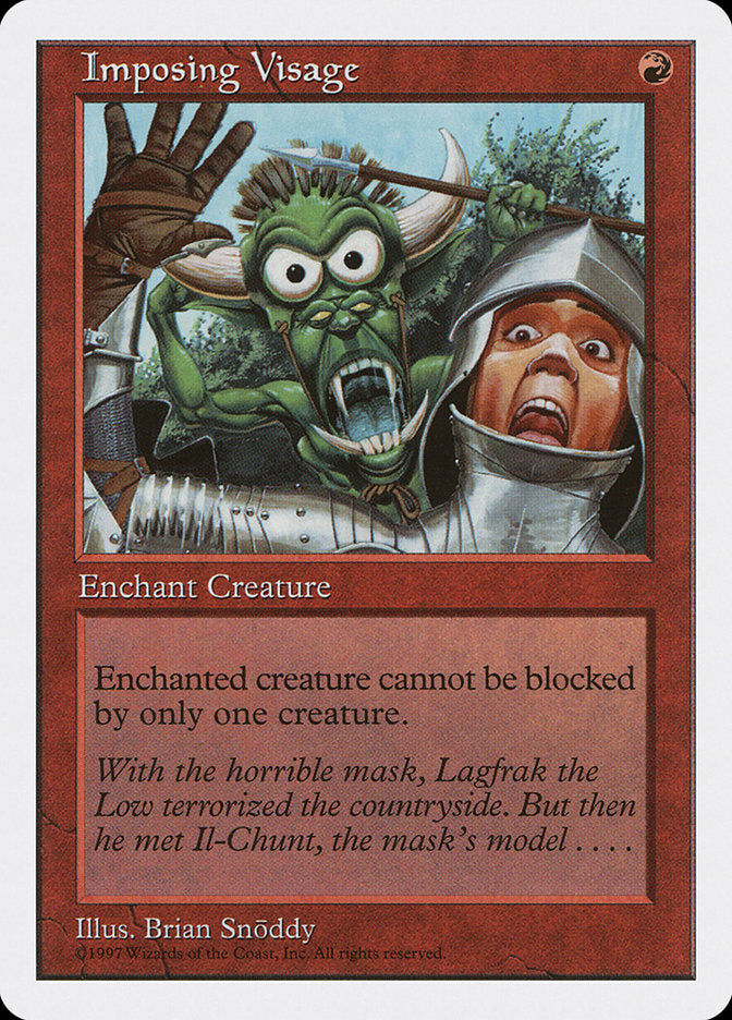 Imposing Visage [Fifth Edition] - Magic: The Gathering - Card Brawlers | Quebec | Canada |