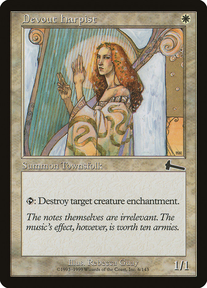 Devout Harpist [Urza's Legacy] - Magic: The Gathering - Card Brawlers | Quebec | Canada |