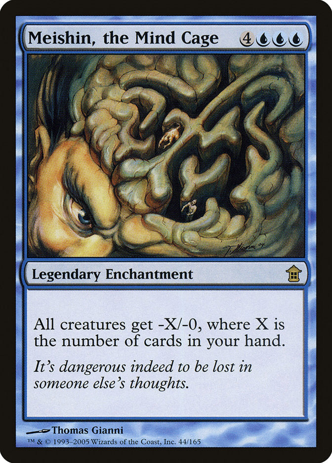 Meishin, the Mind Cage [Saviors of Kamigawa] - Magic: The Gathering - Card Brawlers | Quebec | Canada |