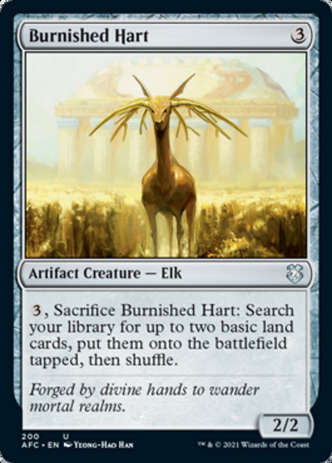Burnished Hart [Dungeons & Dragons: Adventures in the Forgotten Realms Commander] - Magic: The Gathering - Card Brawlers | Quebec | Canada |