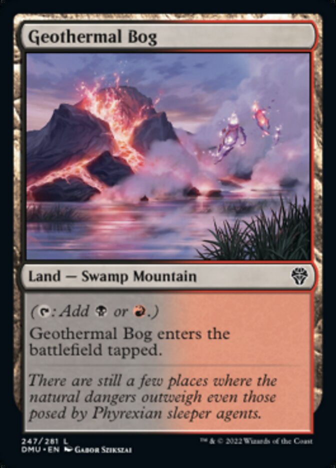 Geothermal Bog [Dominaria United] - Magic: The Gathering - Card Brawlers | Quebec | Canada |