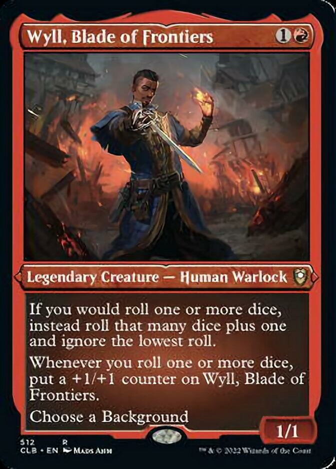 Wyll, Blade of Frontiers (Foil Etched) [Commander Legends: Battle for Baldur's Gate] - Magic: The Gathering - Card Brawlers | Quebec | Canada |