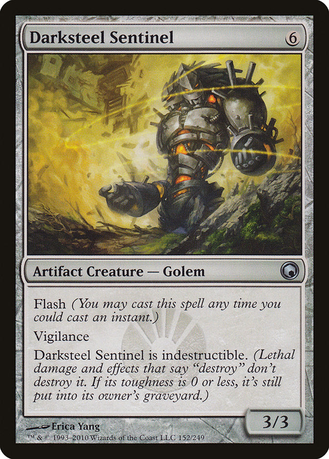 Darksteel Sentinel [Scars of Mirrodin] - Magic: The Gathering - Card Brawlers | Quebec | Canada |