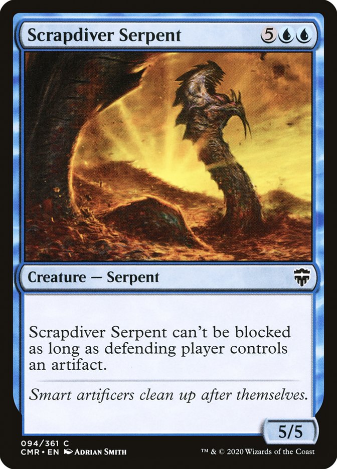 Scrapdiver Serpent [Commander Legends] - Magic: The Gathering - Card Brawlers | Quebec | Canada |