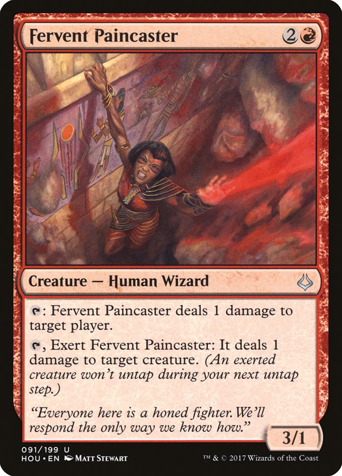 Fervent Paincaster [Hour of Devastation] - Magic: The Gathering - Card Brawlers | Quebec | Canada |
