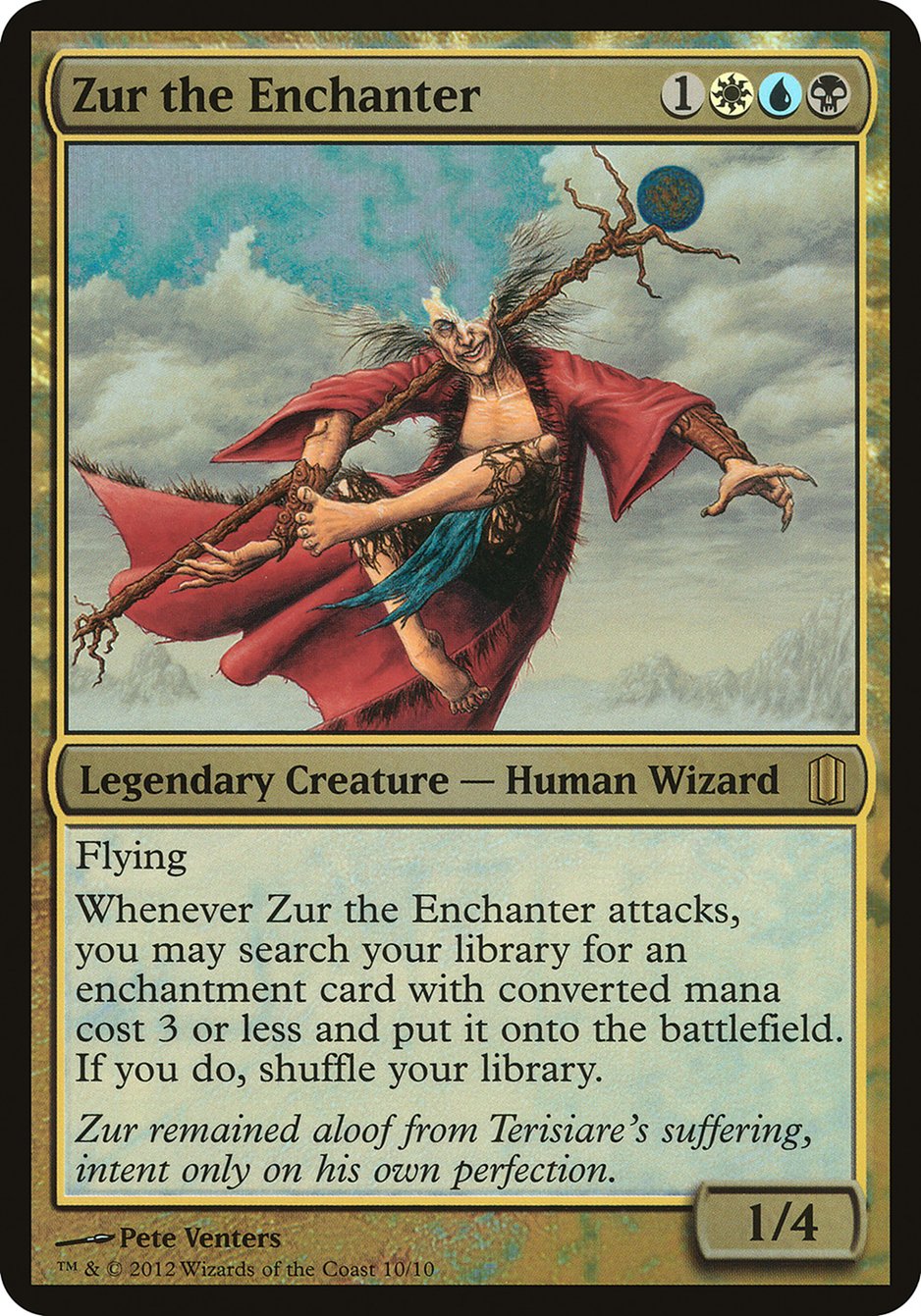 Zur the Enchanter (Oversized) [Commander's Arsenal Oversized] - Magic: The Gathering - Card Brawlers | Quebec | Canada |