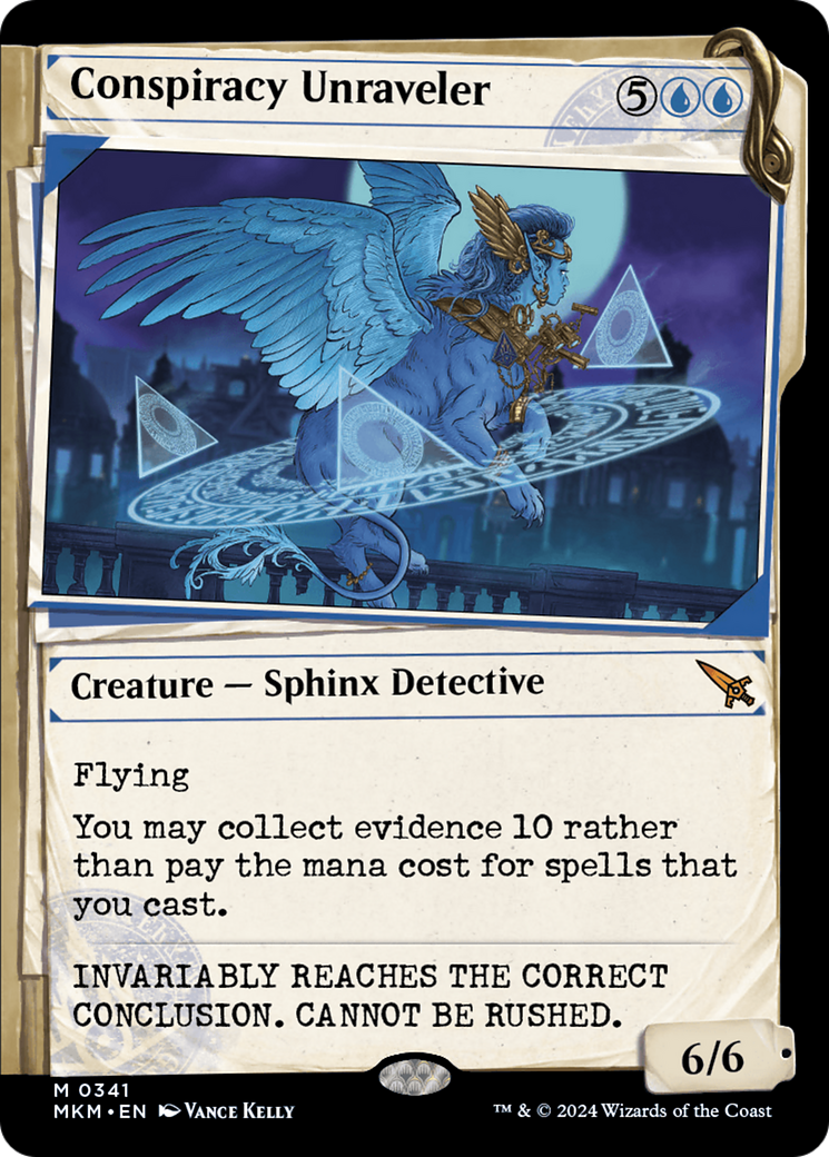 Conspiracy Unraveler (Showcase) [Murders at Karlov Manor] - Magic: The Gathering - Card Brawlers | Quebec | Canada |