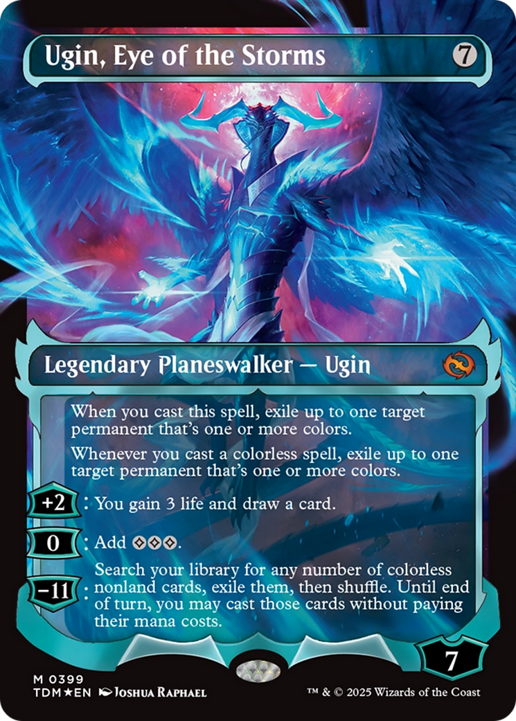 Ugin, Eye of the Storms (Showcase) [Tarkir: Dragonstorm] - Magic: The Gathering - Card Brawlers | Quebec | Canada |