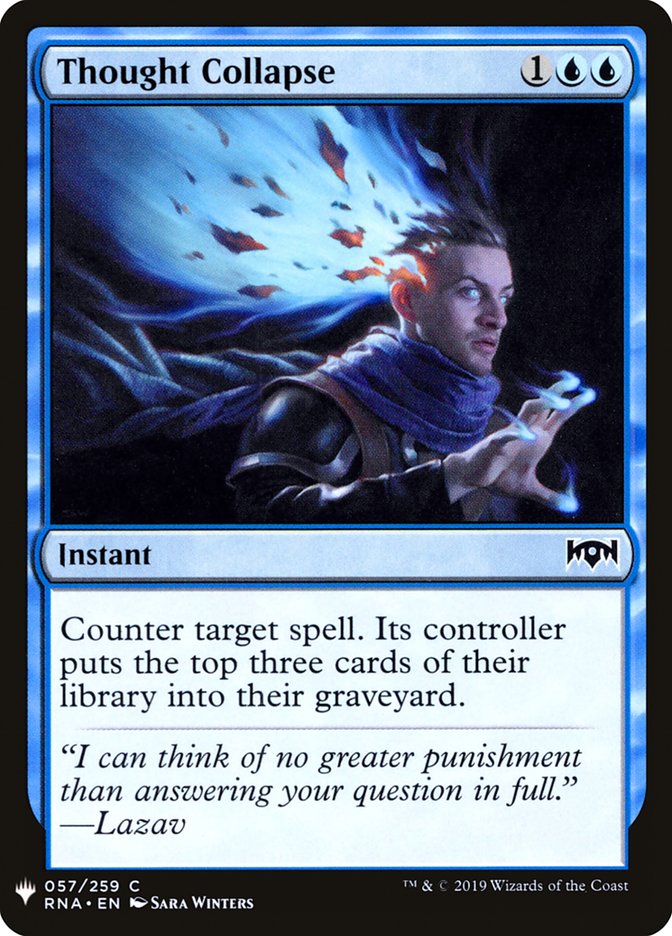 Thought Collapse [Mystery Booster] - Magic: The Gathering - Card Brawlers | Quebec | Canada |