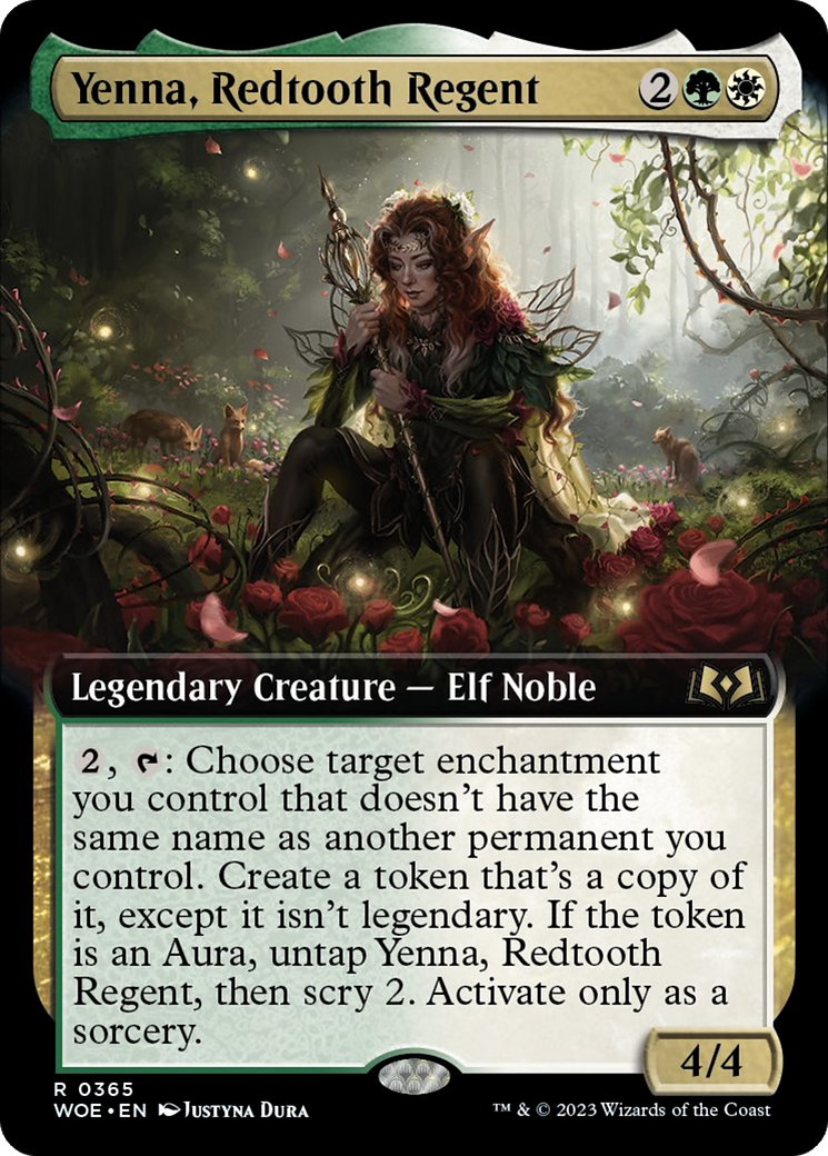Yenna, Redtooth Regent (Extended Art) [Wilds of Eldraine] - Magic: The Gathering - Card Brawlers | Quebec | Canada |
