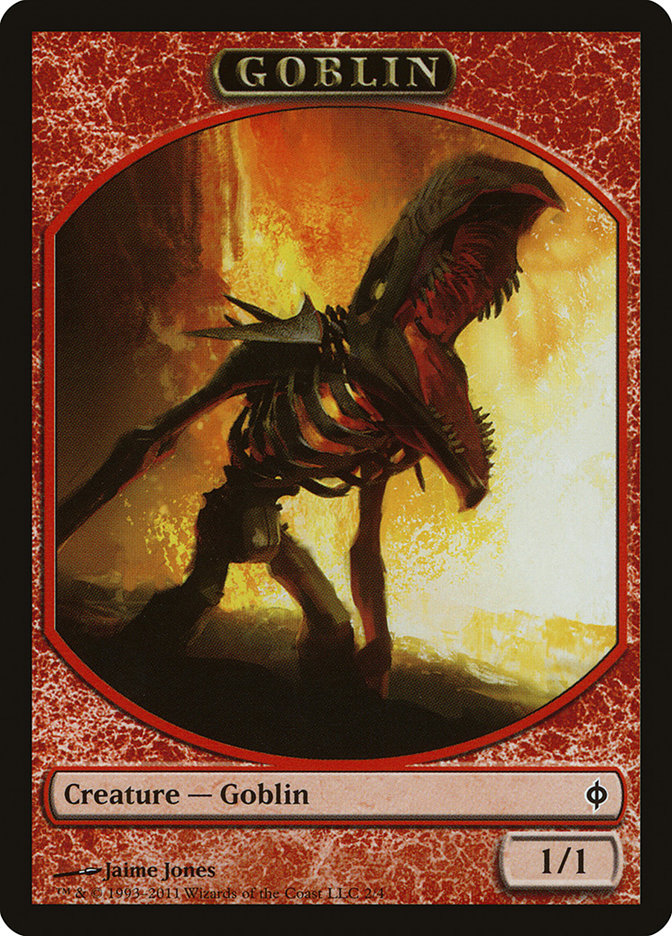 Goblin Token [New Phyrexia Tokens] - Magic: The Gathering - Card Brawlers | Quebec | Canada |