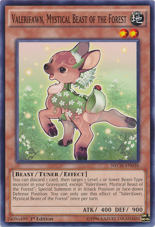 Valerifawn, Mystical Beast of the Forest [NECH-EN038] Common - Yu-Gi-Oh! - Card Brawlers | Quebec | Canada |