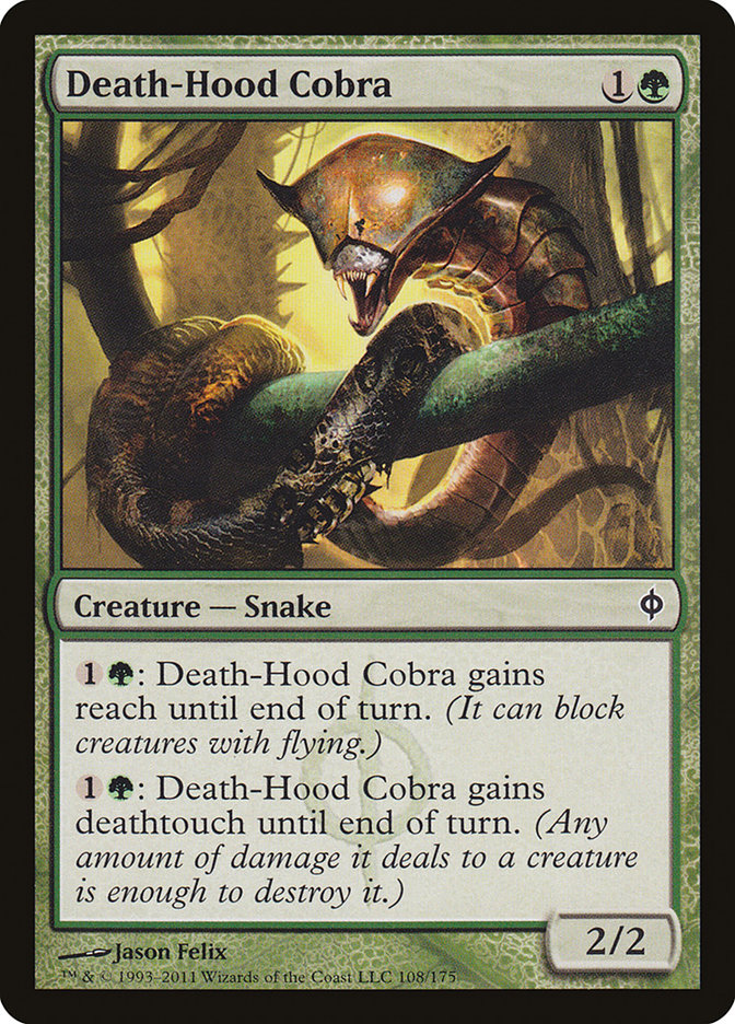 Death-Hood Cobra [New Phyrexia] - Magic: The Gathering - Card Brawlers | Quebec | Canada |