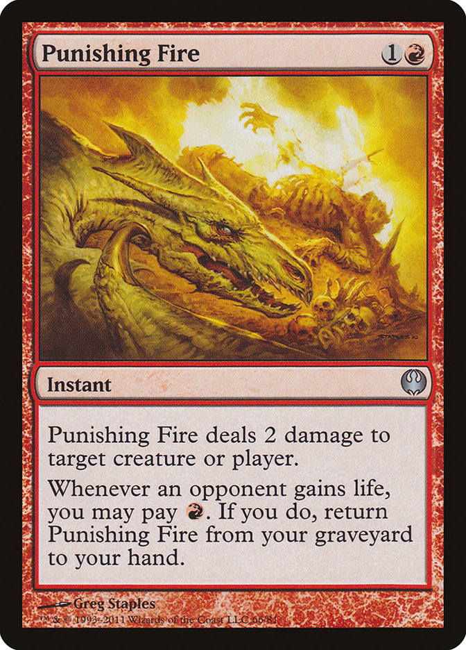 Punishing Fire [Duel Decks: Knights vs. Dragons] - Magic: The Gathering - Card Brawlers | Quebec | Canada |