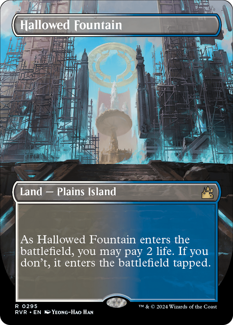 Hallowed Fountain (Borderless) [Ravnica Remastered] - Magic: The Gathering - Card Brawlers | Quebec | Canada |