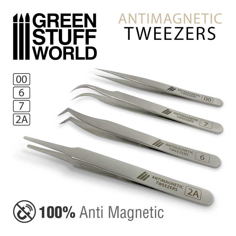 Green Stuff World - Antimagnetic Tweezers - Green Stuff World - Card Brawlers | Quebec | Canada |