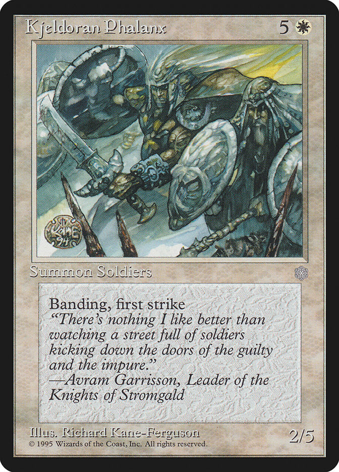 Kjeldoran Phalanx [Ice Age] - Magic: The Gathering - Card Brawlers | Quebec | Canada |