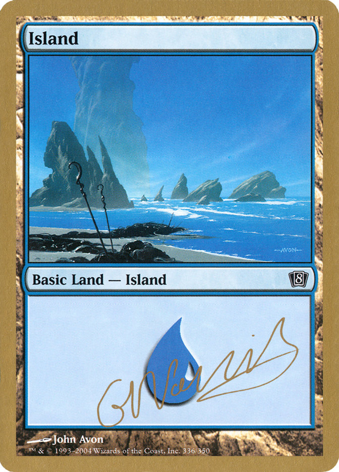 Island (gn336) (Gabriel Nassif) [World Championship Decks 2004] - Magic: The Gathering - Card Brawlers | Quebec | Canada |