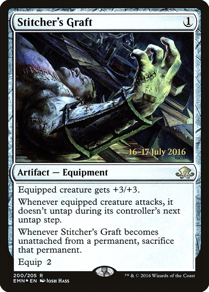 Stitcher's Graft [Eldritch Moon Prerelease Promos] - Magic: The Gathering - Card Brawlers | Quebec | Canada |