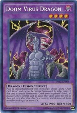 Doom Virus Dragon [DRL2-EN003] Secret Rare - Yu-Gi-Oh! - Card Brawlers | Quebec | Canada |