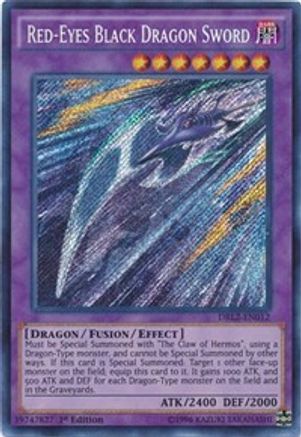 Red-Eyes Black Dragon Sword [DRL2-EN012] Secret Rare - Yu-Gi-Oh! - Card Brawlers | Quebec | Canada |