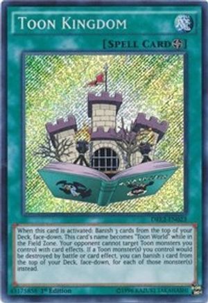 Toon Kingdom [DRL2-EN023] Secret Rare - Yu-Gi-Oh! - Card Brawlers | Quebec | Canada |