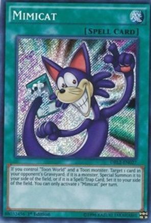 Mimicat [DRL2-EN027] Secret Rare - Yu-Gi-Oh! - Card Brawlers | Quebec | Canada |