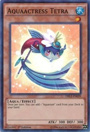 Aquaactress Tetra [DRL2-EN039] Super Rare - Yu-Gi-Oh! - Card Brawlers | Quebec | Canada |