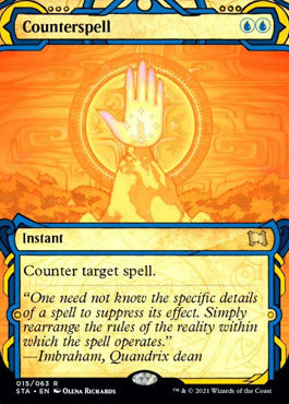 Counterspell (Foil Etched) [Strixhaven: School of Mages Mystical Archive] - Magic: The Gathering - Card Brawlers | Quebec | Canada |