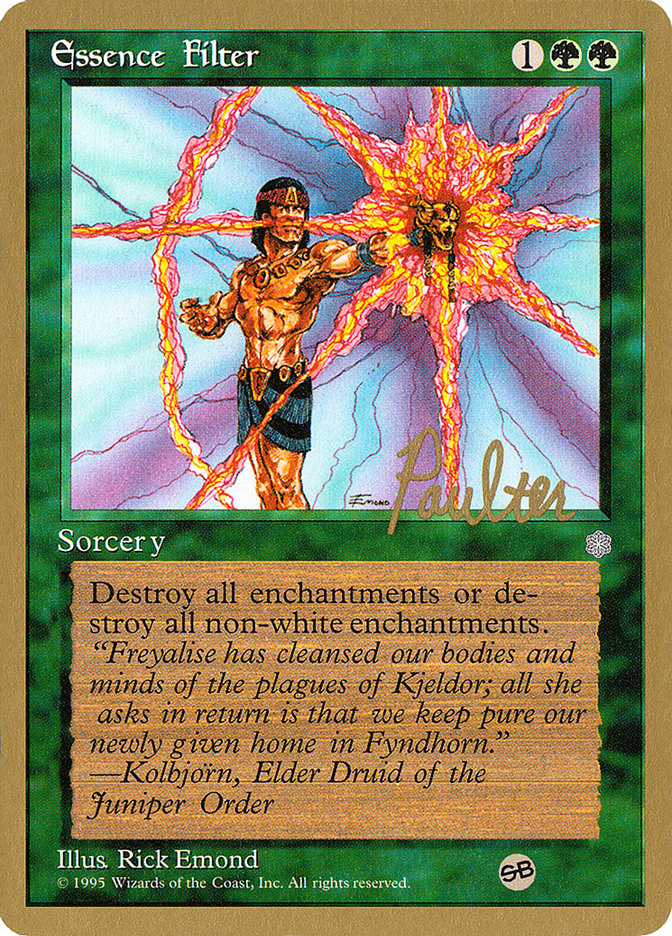 Essence Filter (Preston Poulter) (SB) [Pro Tour Collector Set] - Magic: The Gathering - Card Brawlers | Quebec | Canada |