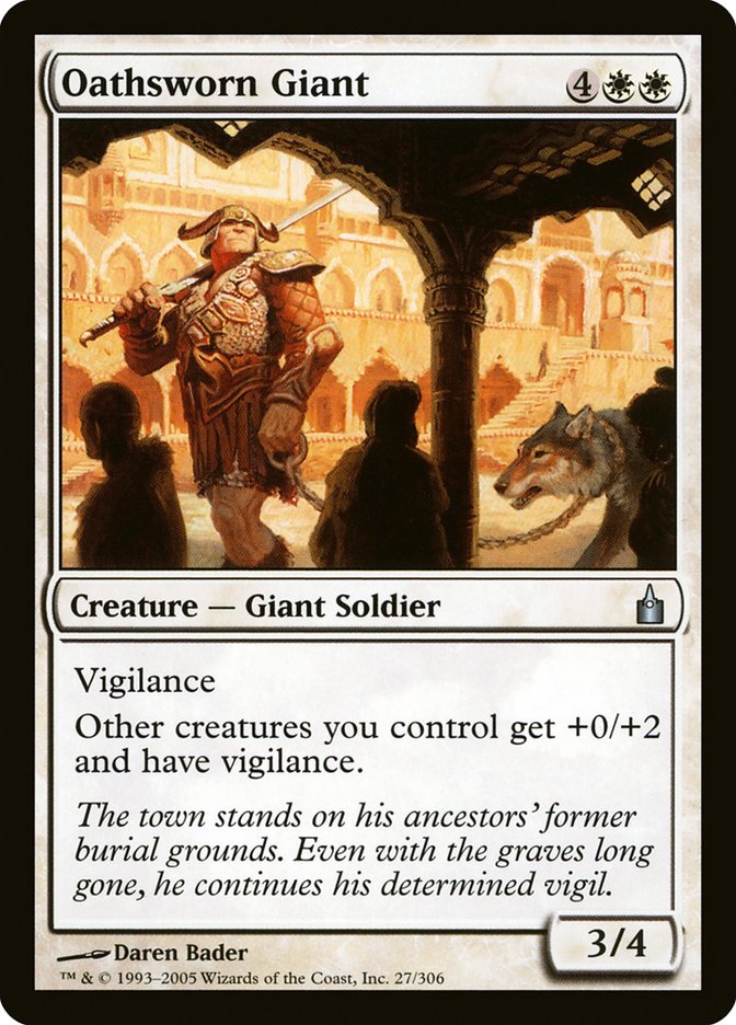 Oathsworn Giant [Ravnica: City of Guilds] - Magic: The Gathering - Card Brawlers | Quebec | Canada |