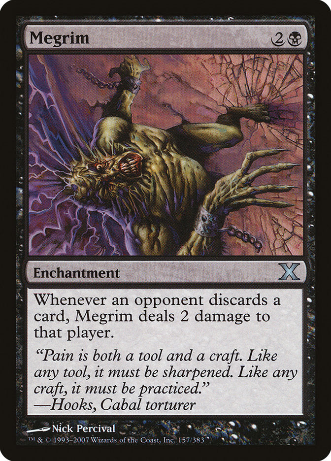 Megrim [Tenth Edition] - Magic: The Gathering - Card Brawlers | Quebec | Canada |