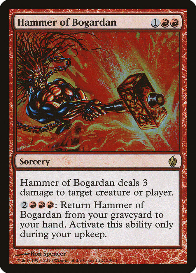 Hammer of Bogardan [Premium Deck Series: Fire and Lightning] - Magic: The Gathering - Card Brawlers | Quebec | Canada |