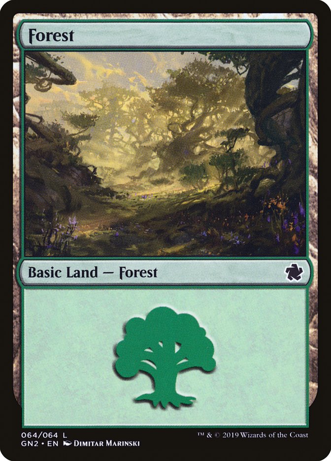 Forest (64) [Game Night 2019] - Magic: The Gathering - Card Brawlers | Quebec | Canada |