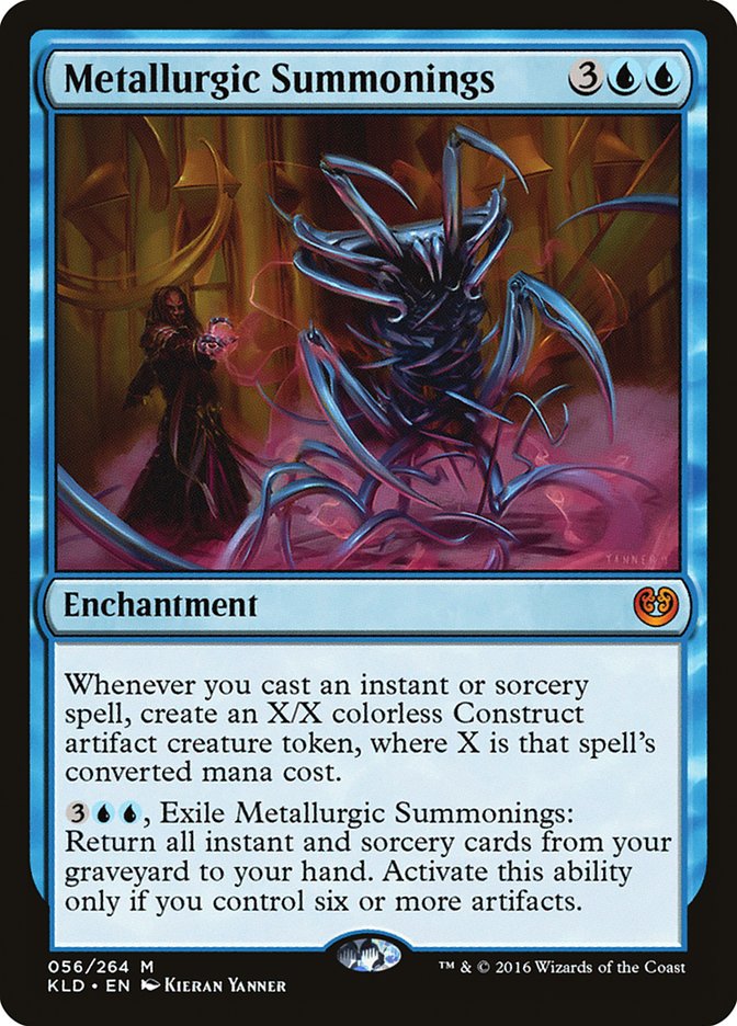 Metallurgic Summonings [Kaladesh] - Magic: The Gathering - Card Brawlers | Quebec | Canada |