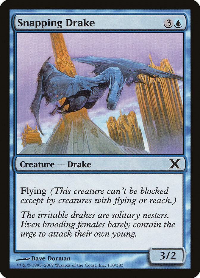 Snapping Drake [Tenth Edition] - Magic: The Gathering - Card Brawlers | Quebec | Canada |