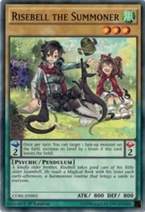 Risebell the Summoner [CORE-EN002] Common - Yu-Gi-Oh! - Card Brawlers | Quebec | Canada |