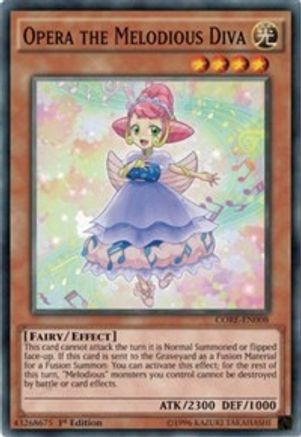 Opera the Melodious Diva [CORE-EN008] Common - Yu-Gi-Oh! - Card Brawlers | Quebec | Canada |