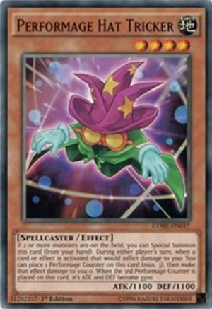 Performage Hat Tricker [CORE-EN017] Common - Yu-Gi-Oh! - Card Brawlers | Quebec | Canada |