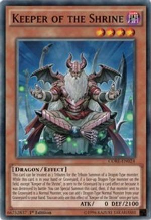 Keeper of the Shrine [CORE-EN024] Common - Yu-Gi-Oh! - Card Brawlers | Quebec | Canada |