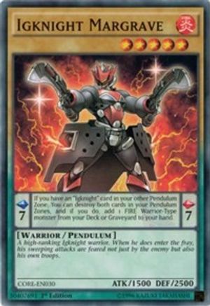 Igknight Margrave [CORE-EN030] Common - Yu-Gi-Oh! - Card Brawlers | Quebec | Canada |