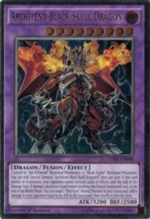 Archfiend Black Skull Dragon [CORE-EN048] Ultimate Rare - Yu-Gi-Oh! - Card Brawlers | Quebec | Canada |