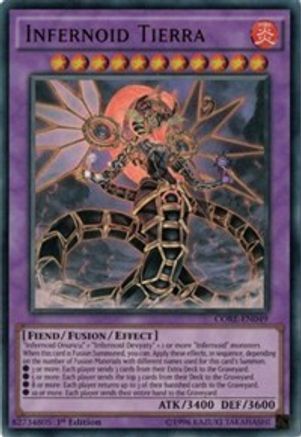 Infernoid Tierra [CORE-EN049] Ultra Rare - Yu-Gi-Oh! - Card Brawlers | Quebec | Canada |