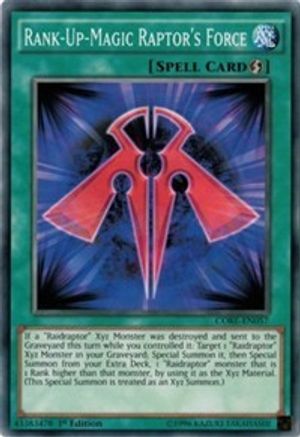 Rank-Up-Magic Raptor's Force [CORE-EN057] Common - Yu-Gi-Oh! - Card Brawlers | Quebec | Canada |