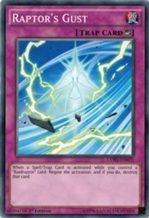 Raptor's Gust [CORE-EN070] Common - Yu-Gi-Oh! - Card Brawlers | Quebec | Canada |
