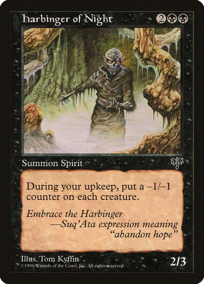 Harbinger of Night [Mirage] - Magic: The Gathering - Card Brawlers | Quebec | Canada |