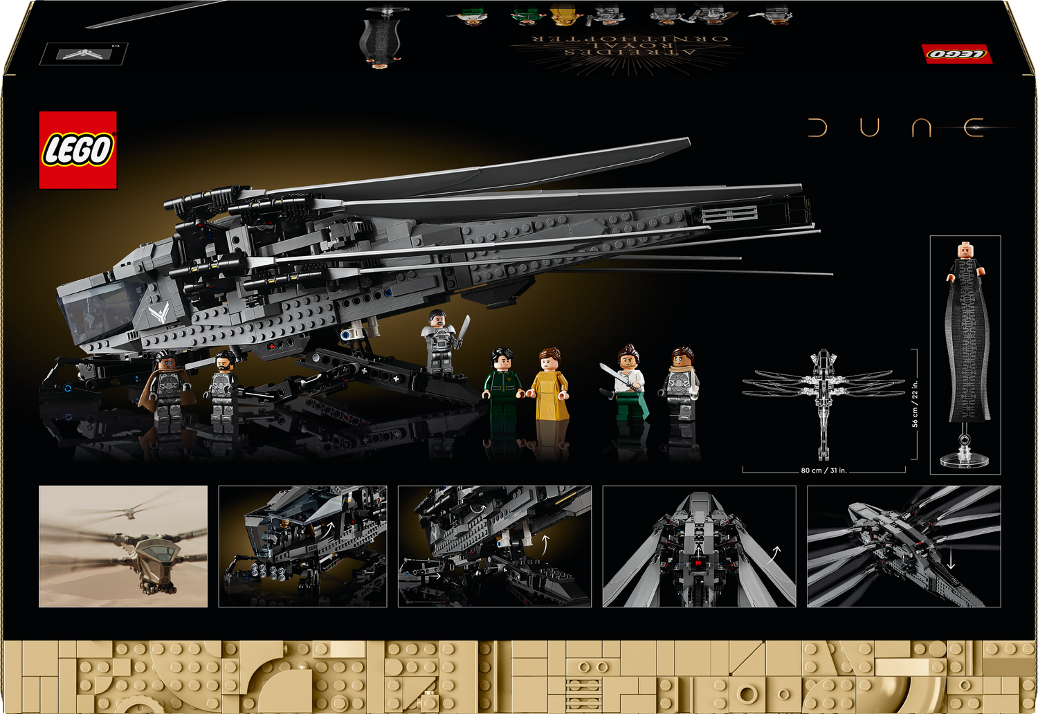 LEGO® - Icons - Dune Atreides Royal Ornithopter - Building Kit - 10327 - Lego - Card Brawlers | Quebec | Canada |