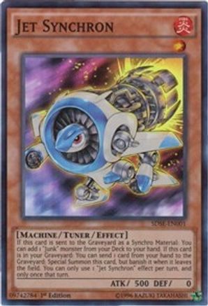 Jet Synchron [SDSE-EN001] Super Rare - Yu-Gi-Oh! - Card Brawlers | Quebec | Canada |
