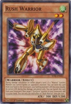 Rush Warrior [SDSE-EN002] Common - Yu-Gi-Oh! - Card Brawlers | Quebec | Canada |