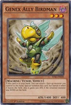 Genex Ally Birdman [SDSE-EN020] Common - Yu-Gi-Oh! - Card Brawlers | Quebec | Canada |